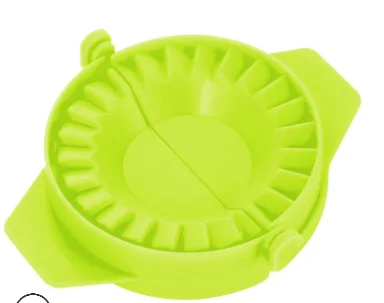 green DIY инструмент для пельменей Высокое качество клецки Jiaozi производитель устройство легко Клецки Формы зажимы Cozinha кухонные аксессуары - Цвет: green
