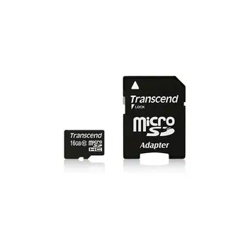 

Transcend 16GB microSDHC Class 10 UHS-I flash memory card Class 10
