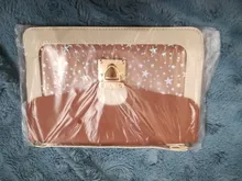 Mini bolso de hombro cuadrado pequeño para mujer, bandolera de mensajero de diseñador de lentejuelas de estrella a la moda, cartera de mano rosa