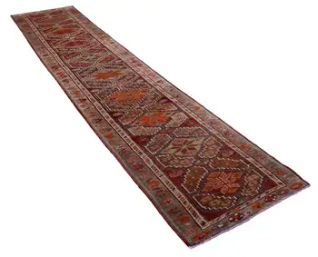 

77x366 Cm Multicolor Handmade Boho Runner Rugs-2x12 Ft