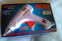 Pistola de pegamento de fusión en caliente Industrial, Mini herramienta de reparación neumática de temperatura térmica eléctrica de 20W con enchufe europeo y estadounidense de CA 110V-220V