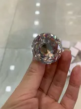 Hardware Handles Drawer-Knobs Dresser Crystal Diamond-Shape Kitchen KAK 30mm