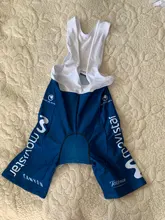 Conjunto de Ropa de Ciclismo DEL EQUIPO Movistar para hombre, Maillot, camisetas de verano, MTB, 2020