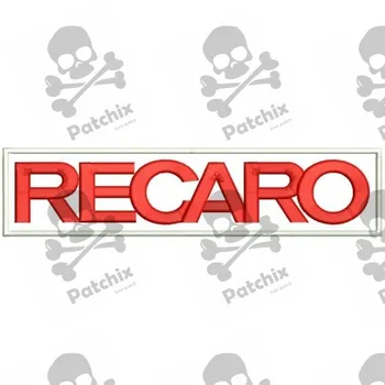 

RECARO Iron patch Toppa ricamata gestickter patch brode remendo bordado parche bordado