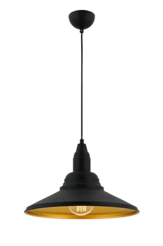 

AVONNI AV-4106-M5-BSY Black Painted Pendant, E27, Metal, 32cm