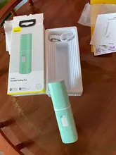 USB Cooler Fan Cooling-Fan Folding Emergency-Power-Bank Baseus Rechargeable Mini 2000mah