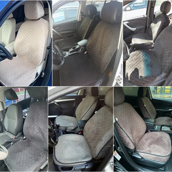 SOFIA+/ auto seat cover cape capes universal car goods eco leather protection universal for lada kia renault toyota vaz ford Hyundai Накидка на сиденье автомобиля Чехлы авто Чехлы На Сиденья Автомобиля