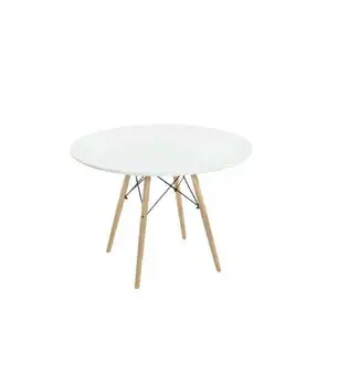 

White Bob Round Table.