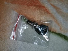 Interruptor de botón electrónico de aleación de Zinc de 12mm, interruptor de apagado, bloqueo de teléfono, interruptor de alimentación de seguridad, terminales tubulares + 2 llaves, 2 posiciones