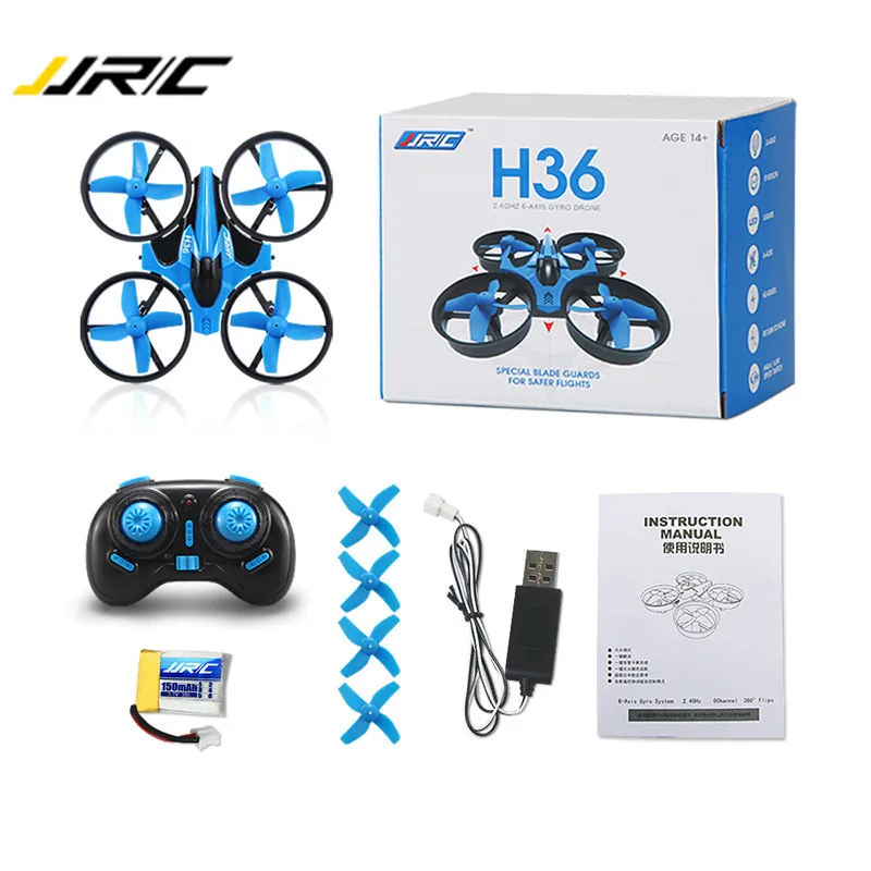 JJRC H36 мини Дрон 2 4G 4CH 6 осевой Скорость 3D флип Безголовый режим RC дроны игрушки