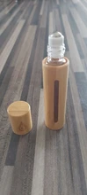 Wood Bottle Perfume Roll-On-Ball Bamboo 10ml Stainless New 1pcs