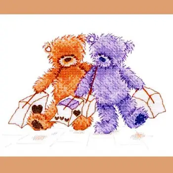 

1695-vj19 vervaco set for embroidery 15 х11,5 cm