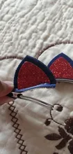 Horquilla con orejas de gato y lentejuelas tridimensional para niña, 2 uds., horquilla para niña, horquilla para bebé, clip LATERAL, regalo de vacaciones