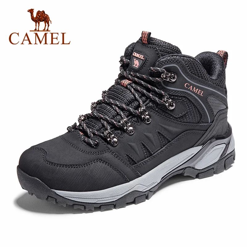 CAMEL походные ботинки мужские и женские Треккинговые зимние кроссовки противоскользящие водонепроницаемые уличные прочные