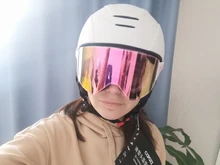 COPOZZ-Gafas de esquí magnéticas OTG para hombre y mujer, máscara de Snowboard para hombre y mujer, gafas personalizadas, protección cilíndrica UV400, gafas de nieve para adulto
