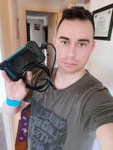 Boroscopio de inspección Industrial, endoscopio de señal y cámara de doble lente, pantalla P40, 4,3 pulgadas, IPS, a todo Color, HD1080P, impermeable, 2600mAh