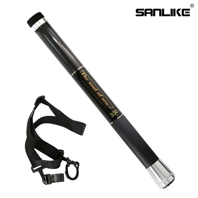 SANLIKE 3m Fishing Landing Net Pole Portable Telescopic Extension Carbon  Fiber Handle Rod Stretch Retractable Gear Tool