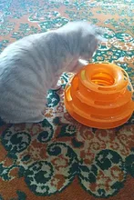 Toy Pet-Toy-Ball Carousel-Ball Track Cat-Supplies Three-Layer-Tower Baby Automatic