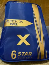 HUIESON 6 Star 2 uds nuevo y mejorado de carbono de conjunto de raqueta de tenis súper poderoso raqueta de Ping Pong bate para adultos Club de formación