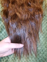 WIGSIN-extensiones de cabello sintético Afro rizado de 22 pulgadas, coleta con cordón, accesorios para mujer, color negro y marrón Natural