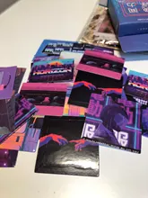 Paquete de 46 unidades de Mini pegatina de papel para decoración, viaje individual, álbum de recortes diario, etiqueta adhesiva, papelería Kawaii