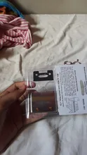 WMARK-W-2 profesional de 2 agujeros para cortar los dientes, hoja móvil con tornillo de repuesto, material de alta calidad