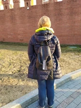 Mochila De Cuero genuino para mujer, morral de piel auténtica, a la moda, combina con todo, bolso de viaje personalizado de gran capacidad para dumplings