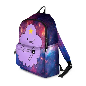 

3D Pu backpack in space