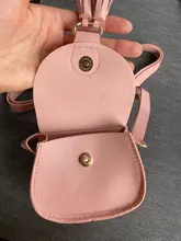 Bolso de hombro pequeño de piel sintética para niños y niñas, riñonera pequeña, bolso cruzado