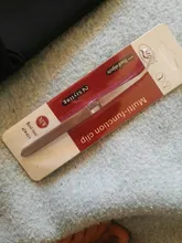 1pc pinzas de uñas artísticas de acero inoxidable acción cruzada pinzas multifuncional en forma de Clip de manicura curva alicate para uñas herramientas