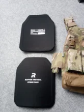 Raptor-placa táctica NIJ IIIA a prueba de balas, tablero balístico a prueba de balas, mochila, Panel de armadura, par de almohadillas de escudo balístico