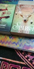 Las cartas del Tarot cubierta juegos inglés versión Tarot tarjeta el espíritu Animal Oracle juego de mesa para fiesta de la Familia Diversión jugando juegos