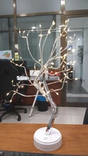 Study-Lamp Battery Holiday-Lighting-Decor Desk Fairy-Night-Light Bedside LED Christmas-Tree