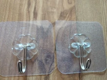 Gancho de ventosa de vacío transparente para pared, abrazadera de Cable fuerte, gancho adhesivo para baño, cocina, colgador de llaves, 24/10/2 Uds.