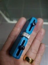 Juego de herramientas de reparación de llave de tornillo abrelatas de 1 PC reloj, extractor de cubierta de batería