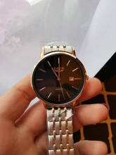 LIGE-Reloj de lujo con correa de acero dorado rosa para mujer, accesorio de pulsera resistente al agua, de marca superior