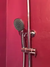 Mixer Tap Faucet-Set Hand-Sprayer Rainfall Shower Frap Bathroom Chrome-F2416 Wall-Mounted
