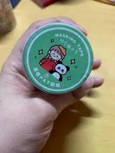 Cintas de enmascarar de papel para chicas, bonito diario de dibujos animados, Washi Tape, planificador de pegatinas coreanas de escritorio, regalo, serie cálida