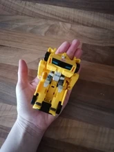 Kit de transformación de Robot 2 en 1 para niños, modelo de coche deformado de 12cm, regalo para niños