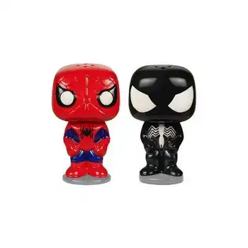 

Marvel Comics POP! Home salt and pepper shaker Spider-Man & Black Suit Spider-Man
