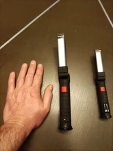 Torch-Flashlight Built-In-Battery-Set Folding Multi-Function Usb-Rechargeable Camping