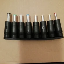 Connectors Adapter Jack-Plug Female DC 8pcs Tips