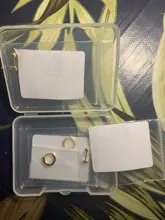 ROXI-Pendientes de aro coloridos con cristales de circonita para mujer, aretes de lujo, a granel, ajustados, de cartílago arcoíris