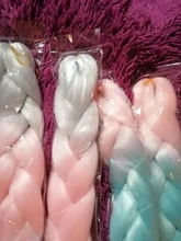 Hywamply 24 tamaño gigante sintético trenza extensión de pelo de Ombre Africana trenzado de archivo adjunto para giro caja trenzas nuevo Color