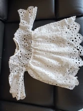 Ropa a juego para madre e hija, vestido de encaje Floral, minivestido de fiesta para niña bebé, 1 ud.