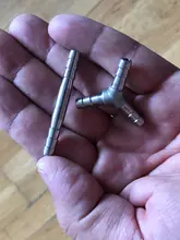 Connector Pipe-Fitting Barb 304-Stainless-Steel Water-Gas-Fuel 12 14 10 13 6 8 Equal