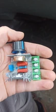 AC 220V 2000W SCR regulador de voltaje oscurecimiento reguladores controlador de velocidad del Motor termostato electrónico módulo regulador de voltaje