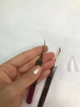 DeceMars-Pinzas para extensiones de pestañas, para artistas