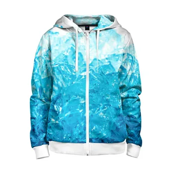 

Children's sweatshirt 3D with zipper ice