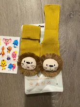 Calcetines antideslizantes de algodón con dibujos animados para bebé, calcetines para recién nacidos, 3D, León/Lazo, botas suaves y cálidas para otoño e invierno, 2020